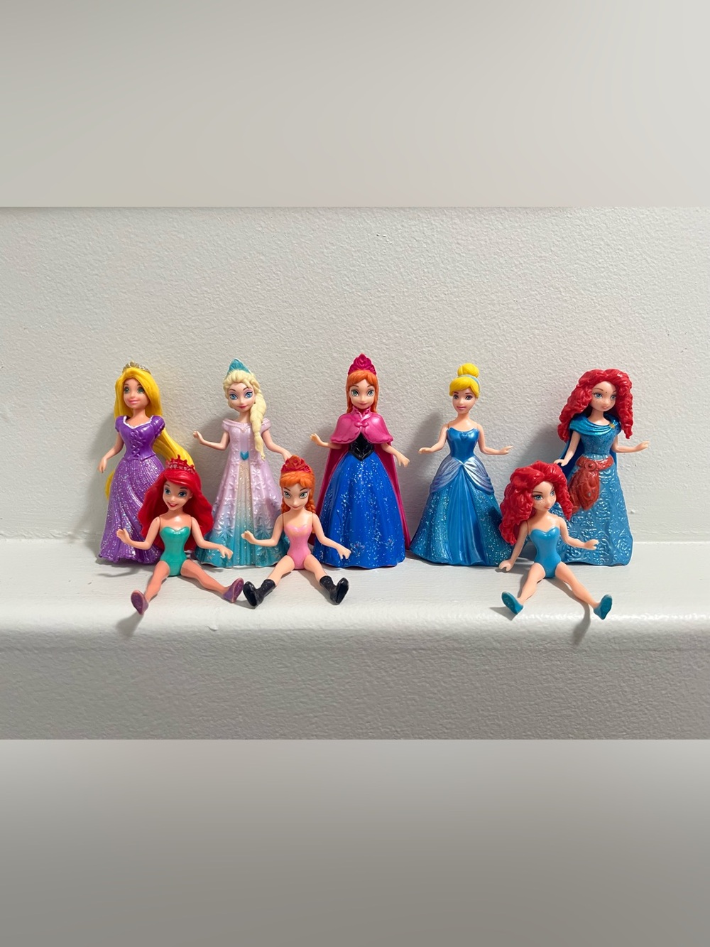 Magic clip dolls disney princess
Merida cinderella Elsa etc read*